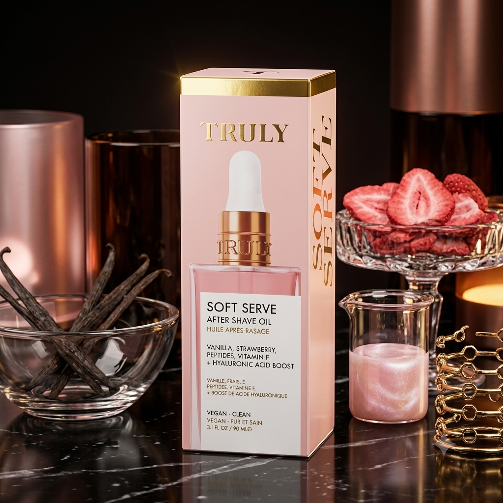 Truly Soft Serve Oil Tapa con Relieve